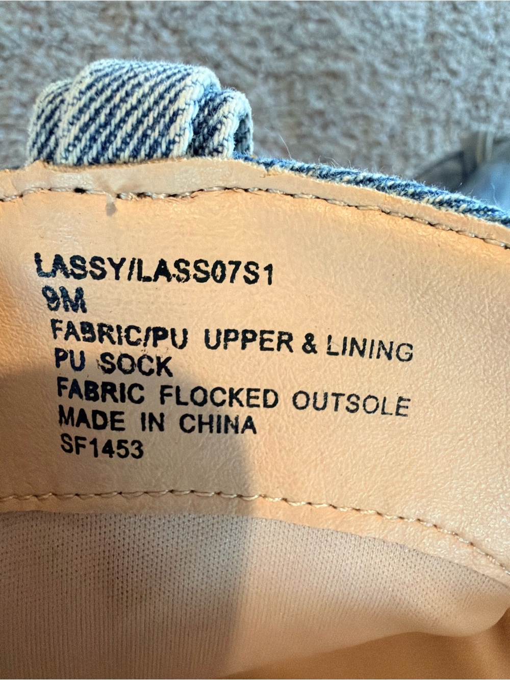 Steve Madden Denim & Cream Slouch Cowboy Boots - Picture 4 of 7